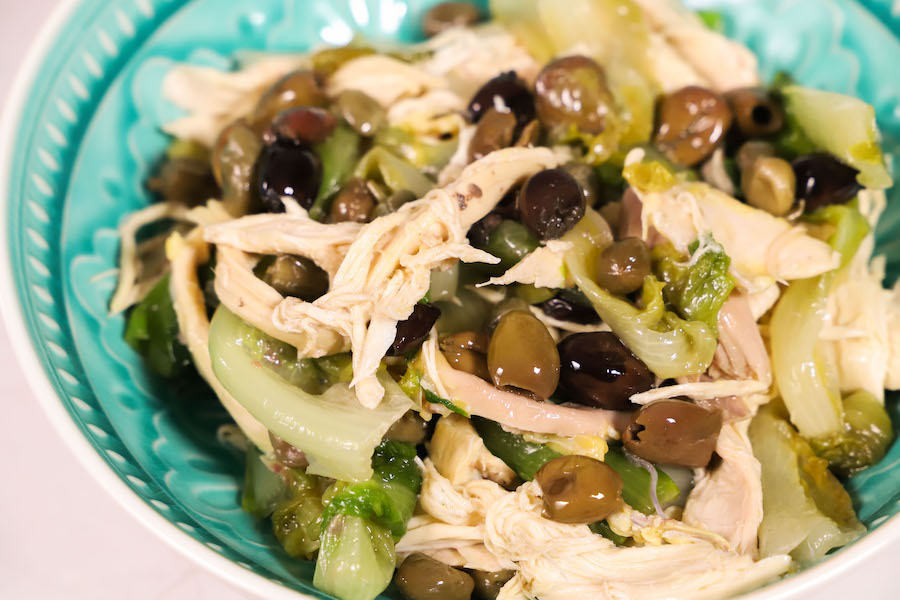 insalata di scarola e cappone