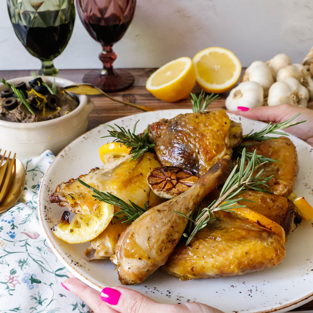 ricetta faraona alla leccarda