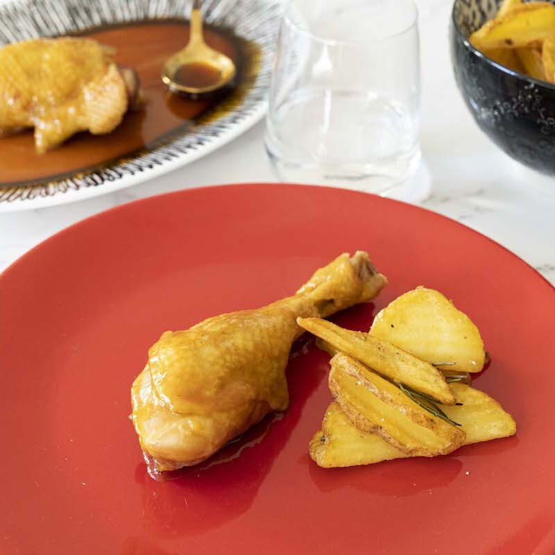 fusi di pollo alla birra