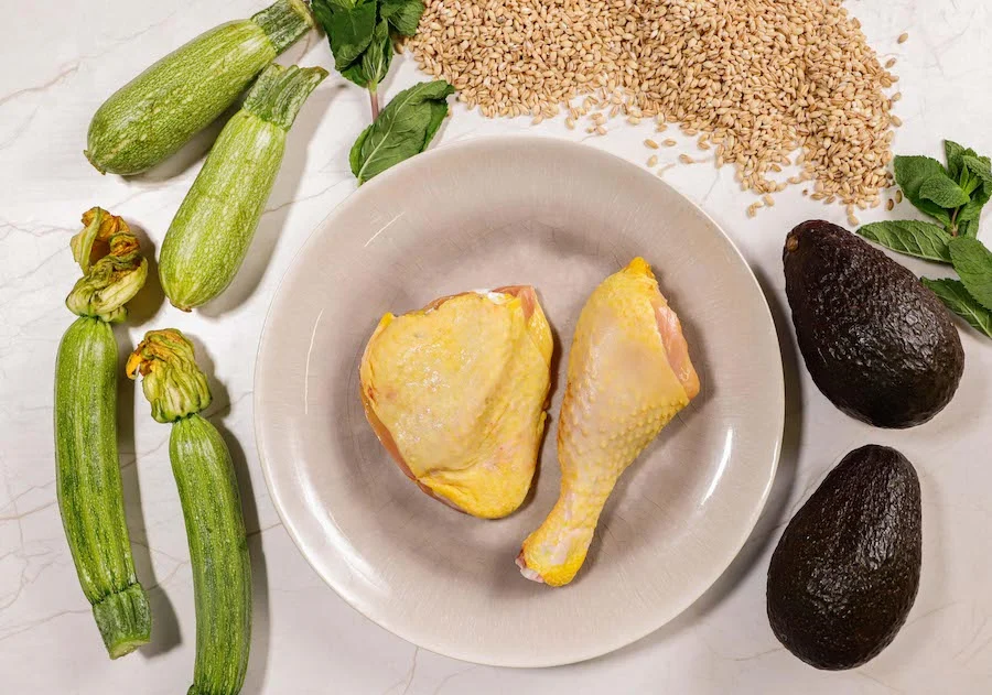 fusi di pollo e sovracoscia