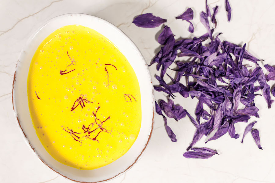 ricetta gallo con zafferano