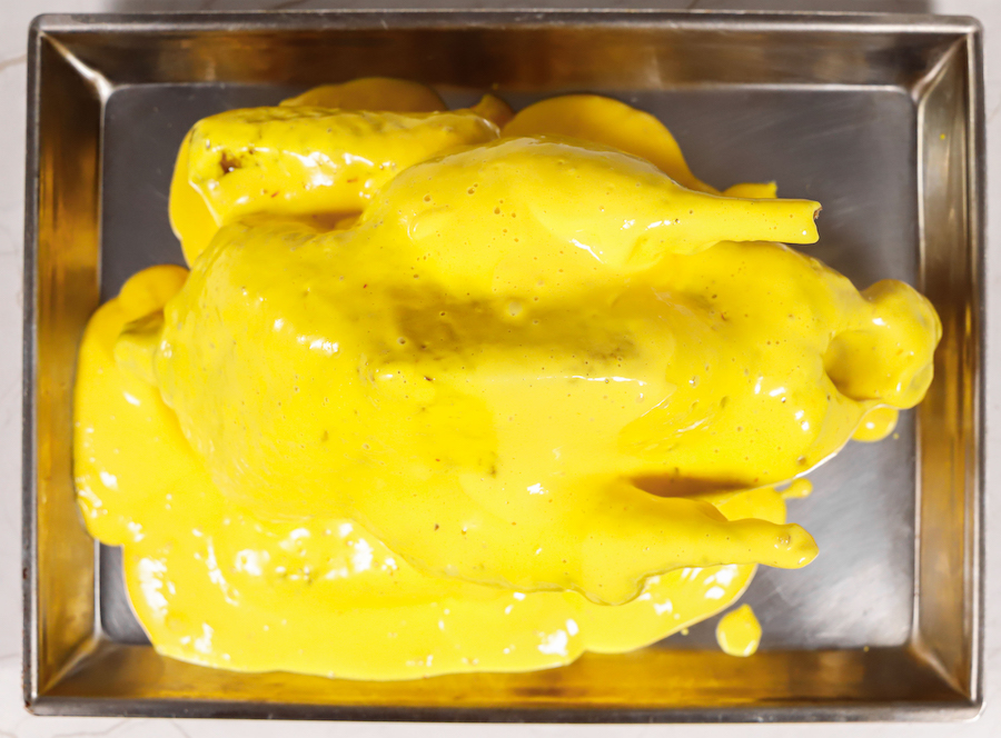 ricetta gallo con zafferano